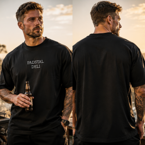 Embroidered Padstal Deli - Minimal Design T-Shirt